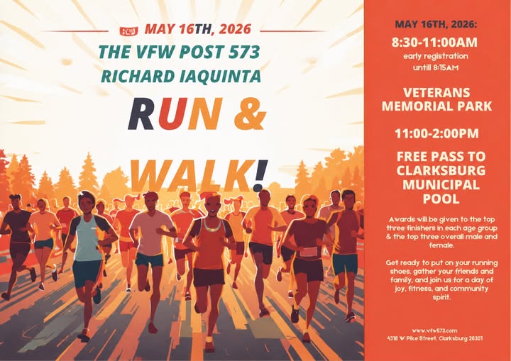 Veterans Memorial Park to host 5K on Saturday, May 16th