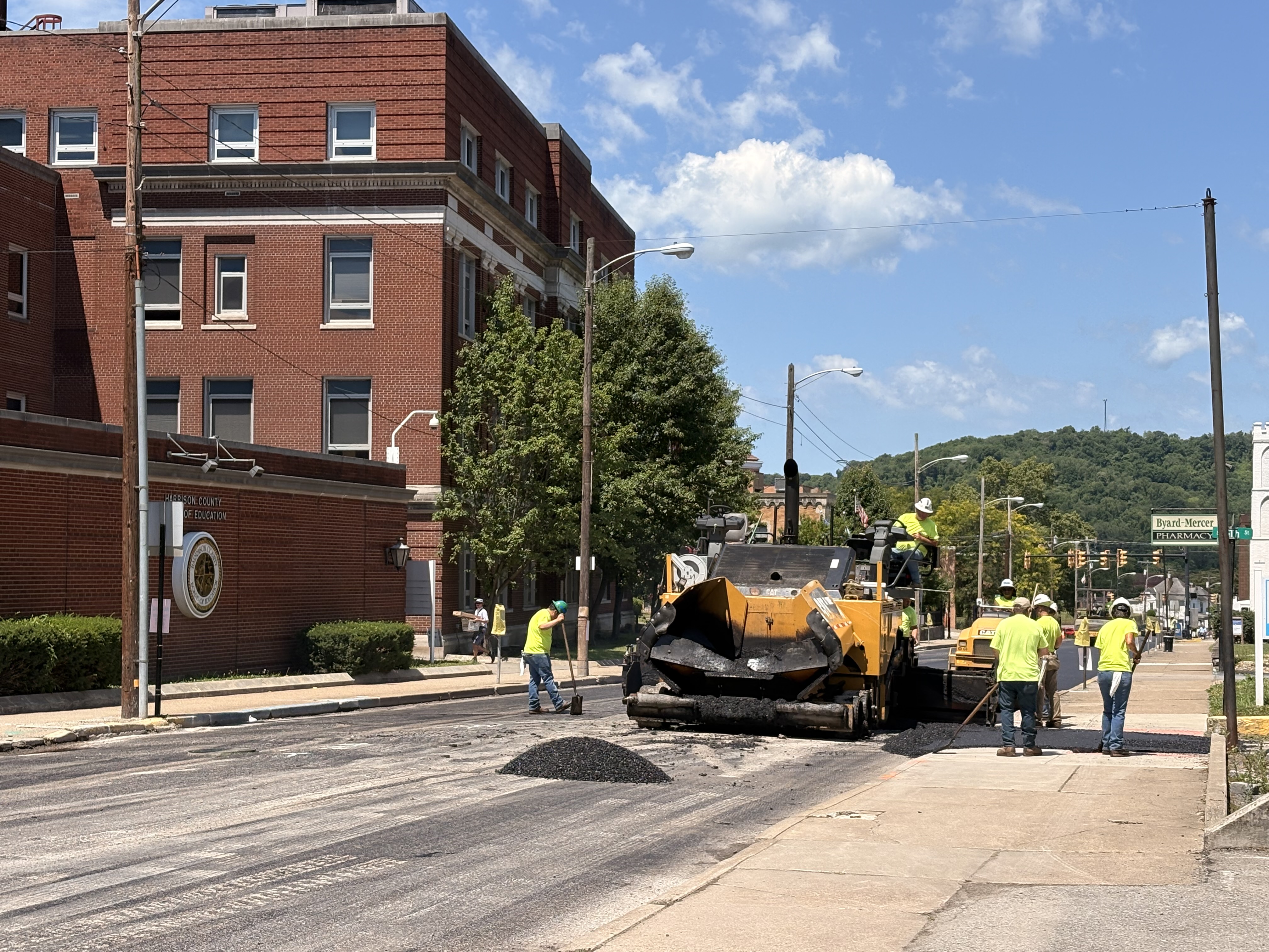 Clarksburg Reaches Final Phase of Accelerated Infrastructure Project with Milling and Paving Efforts